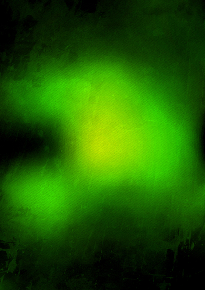 Green and Black Grunge Watercolor Texture