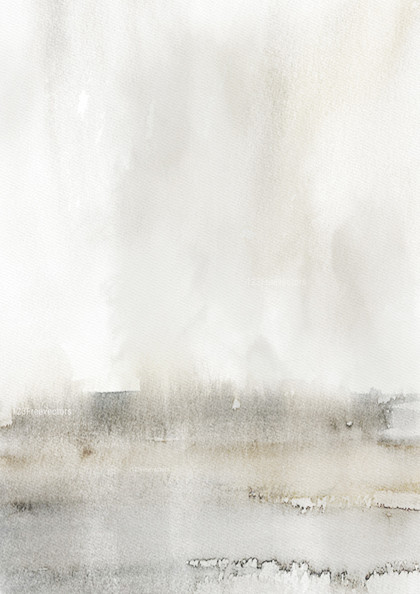 Grey and White Watercolour Background Texture Image
