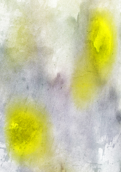 Grey and Yellow Aquarelle Texture