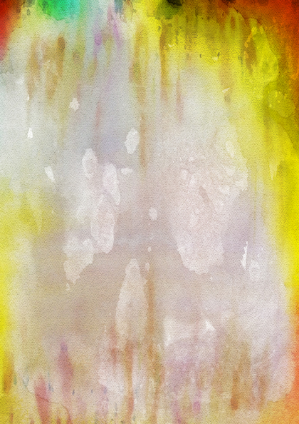 Grey Red and Yellow Watercolour Background Texture