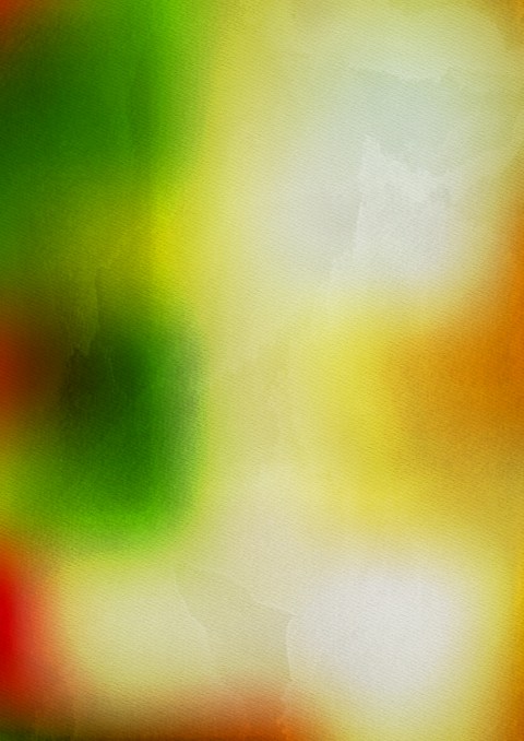 Orange White and Green Watercolor Background Image