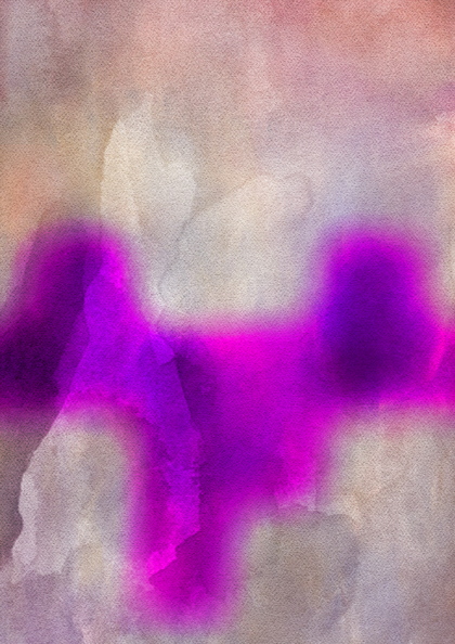 Pink and Brown Grunge Watercolour Background Image