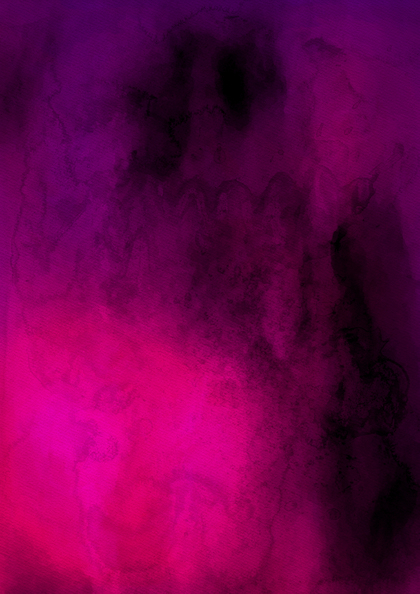 Pink Purple and Black Watercolor Background Image