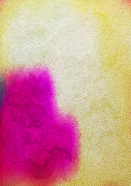 Pink Yellow and Beige Aquarelle Texture Image