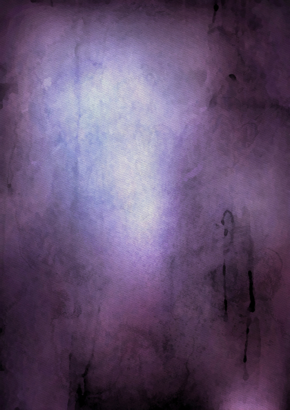 Purple Grey and Black Distressed Watercolour Background