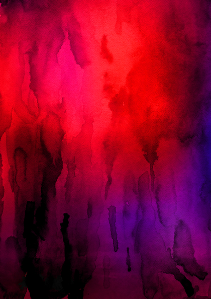 Red Purple and Black Watercolor Background Texture Image