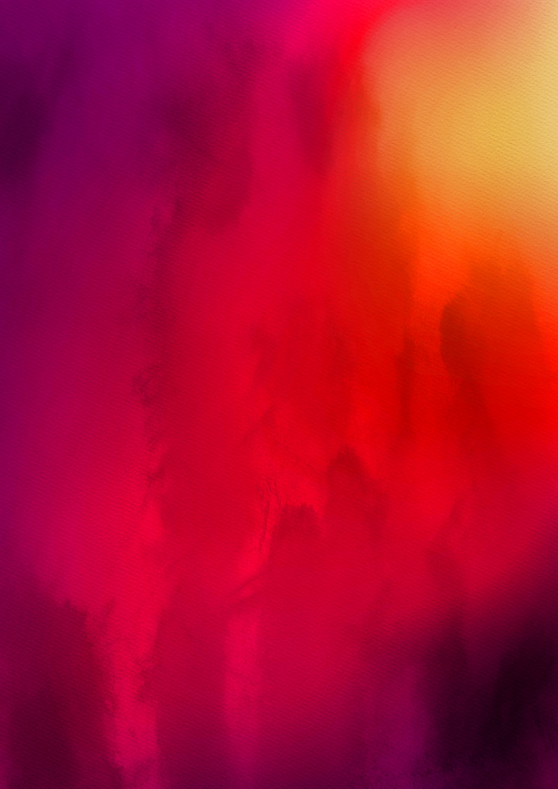 Red Purple and Yellow Watercolor Background Image