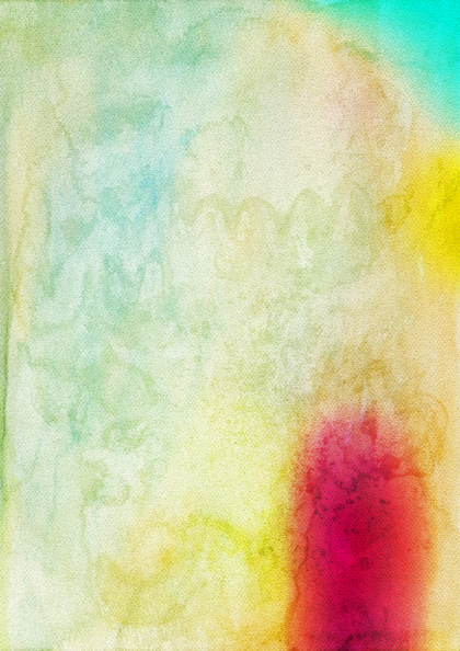 Red Yellow and Blue Watercolor Background Texture
