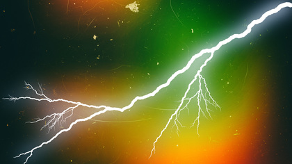 Black Red and Green Lightning Background