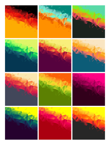 12 Abstract Background Illustrator Pack