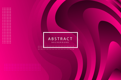 Abstract Pink Fluid Color Gradient Shape Background