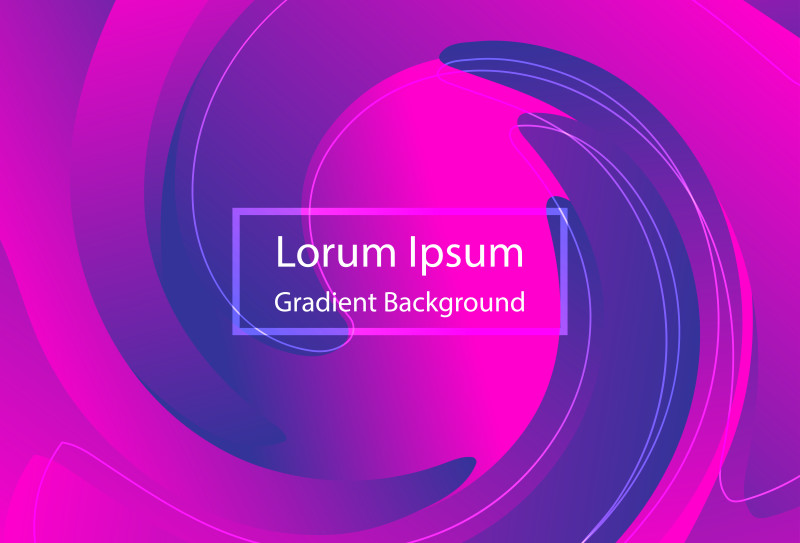 Abstract Pink and Blue Fluid Colors Gradient Background Design