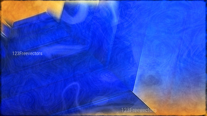 Abstract Blue and Orange Texture Background