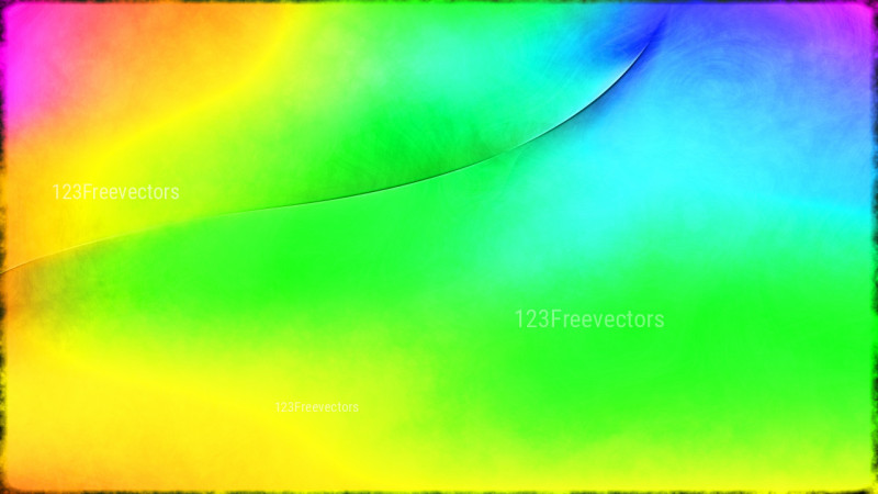 Blue Green and Yellow Abstract Texture Background