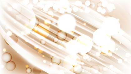 Abstract Brown and White Blurred Lights Background Illustration