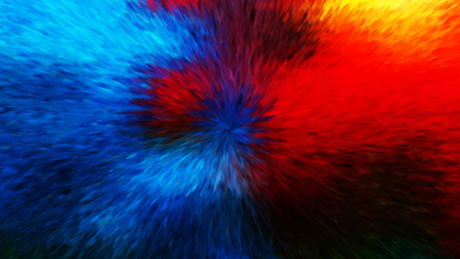 Black Red and Blue Radial Explosion Background Texture