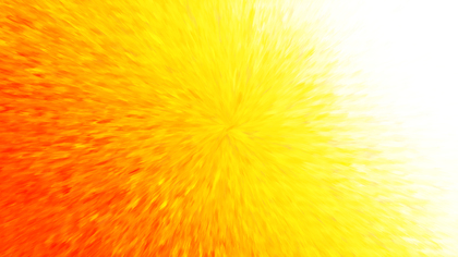Orange Yellow and White Explosion Background