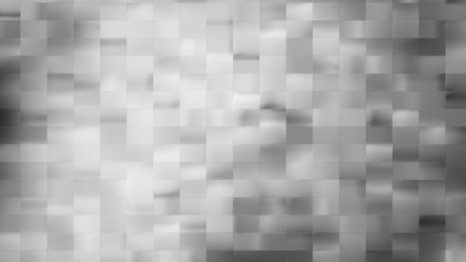Abstract Grey Gradient Square Mosaic Tile Background Graphic