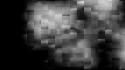 Abstract Black and Grey Gradient Geometric Square Mosaic Background Image