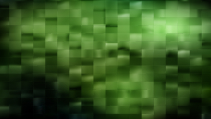 Abstract Green and Black Gradient Rectangle Mosaic Background Design