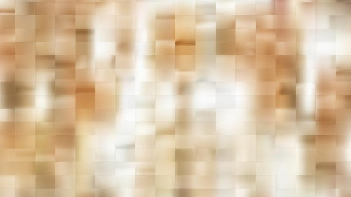 Abstract Brown and White Gradient Rectangle Mosaic Background