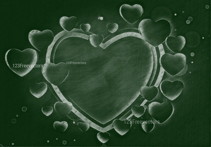 Chalkboard Love Background Graphic