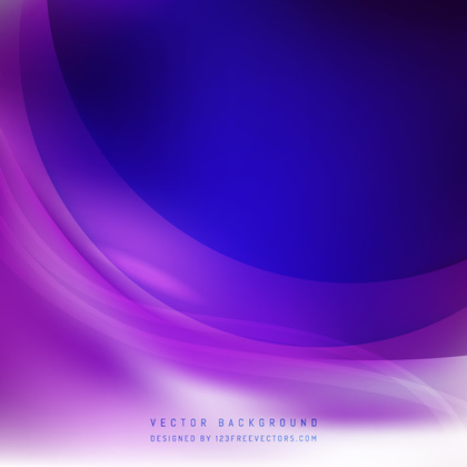 Abstract Purple Wave Background Template