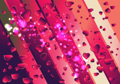 Dark Pink Valentines Background