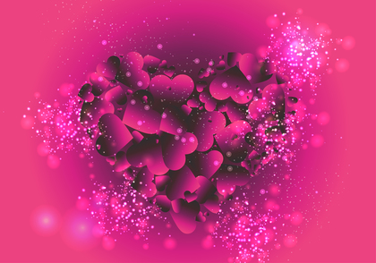 Pink Love Background Graphic