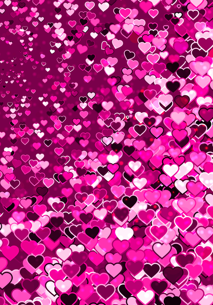 Purple Valentines Day Background