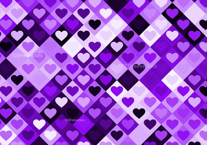 Violet Valentine Background