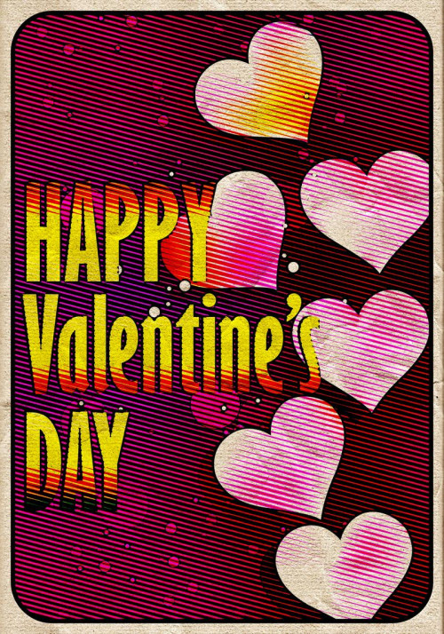 Pink and Beige Valentine Texture Background