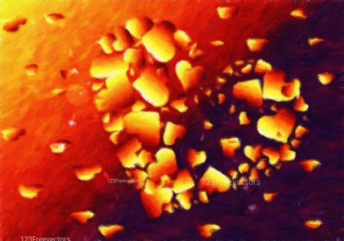 Purple Red and Orange Love Background Texture