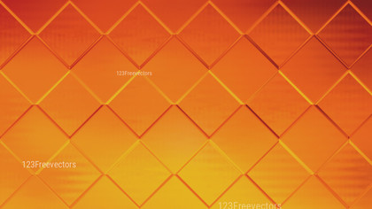 Abstract Bright Orange Geometric Square Background Design