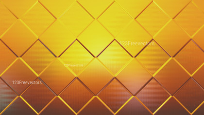 Orange Geometric Square Background