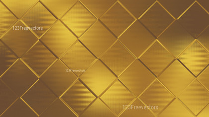 Gold Geometric Square Background