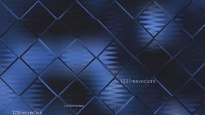 Abstract Black and Blue Square Background