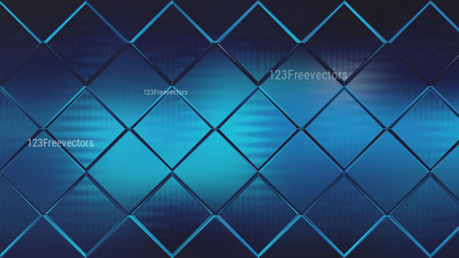 Abstract Black and Blue Geometric Square Background