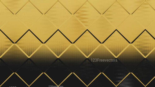 Black and Gold Geometric Square Background Graphic