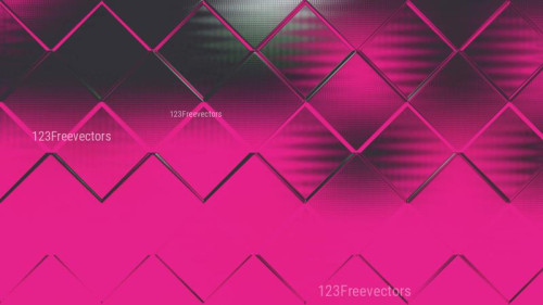 Pink and Black Geometric Square Background Design