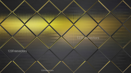 Grey and Gold Geometric Square Background