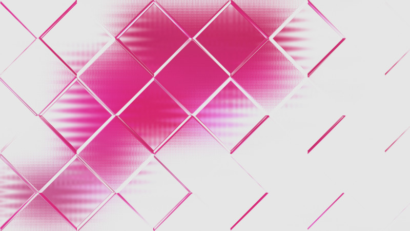 Abstract Pink and Grey Geometric Square Background Design