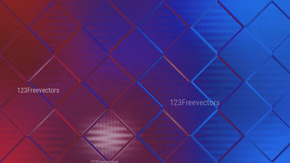 Abstract Red and Blue Geometric Square Background Image