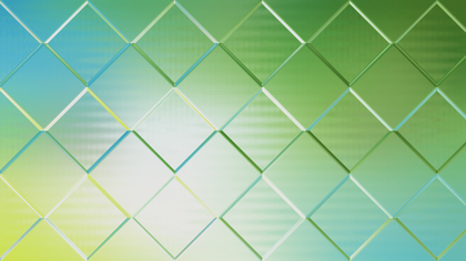 Abstract Blue Green and White Square Background