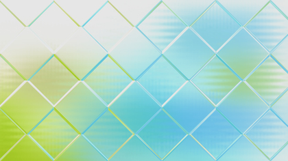 Abstract Blue Green and White Geometric Square Background