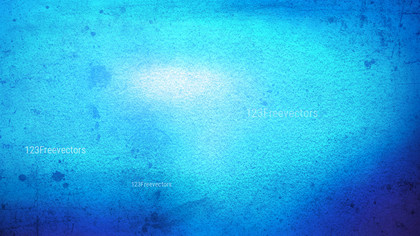 Bright Blue Distressed Watercolour Background Image