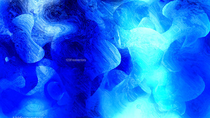 Bright Blue Painting Texture Background