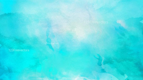 Light Blue Grunge Watercolor Background Image