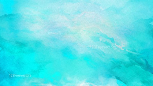 Light Blue Grunge Watercolour Background Image