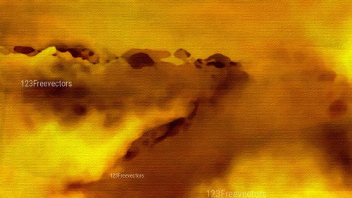 Dark Orange Distressed Watercolour Background